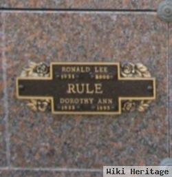 Ronald Lee Rule