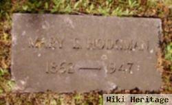 Mary E Hodgman