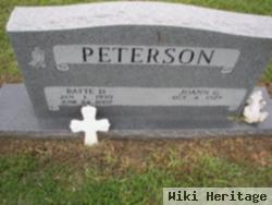 Batte D Peterson