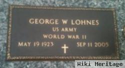 George W. Lohnes