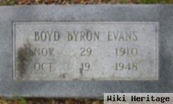 Boyd Byron Evans