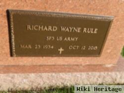 Richard W "dick" Rule