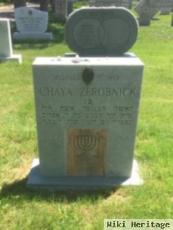 Ida Chaya Zerobnick