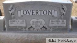 Martha M Overton