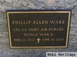 Phillip Allen Wake