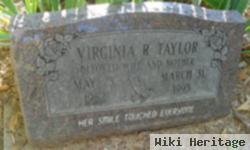 Virginia R Taylor
