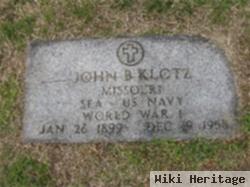 John B Klotz