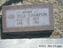 Lou Ella Champion