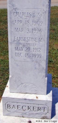 Ernestine M Miller Baeckert