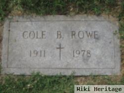 Cole B Rowe