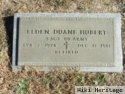 Elden Duane Hubert