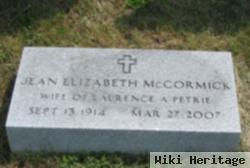 Jean Elizabeth Mccormick Petrie