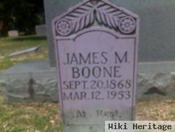 James M Boone