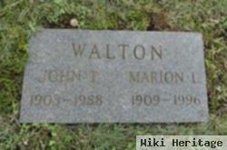 Marion I. Walton