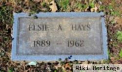 Elsie A Harold Hays