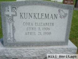 Cora Elizabeth Kunkleman