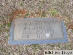 Pauline C Williamson