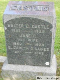 Walter E. Castle