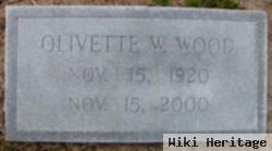 Olivette Wiggins Wood