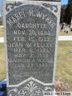 Mabel Jane Hough Wyker