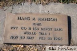 Hans A. Hanson