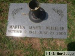 Martha "marti" Wheeler