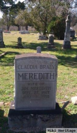 Claudia Lurene Braly Meredith