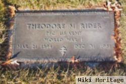 Theodore M. Rider