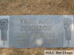 Vera Ann Martin Johnson