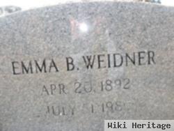 Emma B Weidner