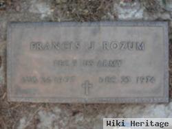 Francis James Rozum