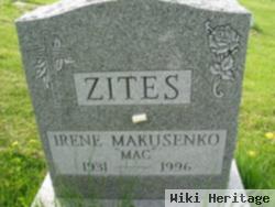 Irene "mac" Makusenko Zites