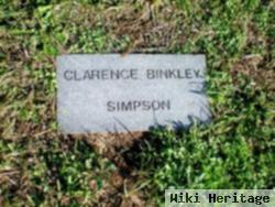 Clarence Binkley Simpson