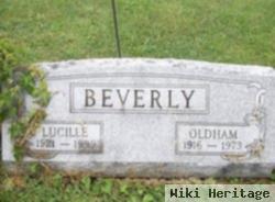 Oldham "buck" Beverly