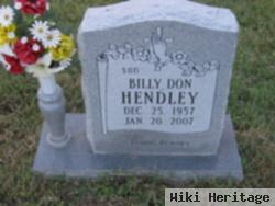 Billy Don Hendley