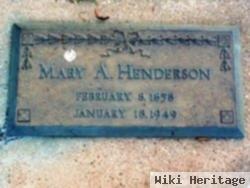 Mary A. Henderson