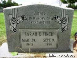 Sarah Frances Finch