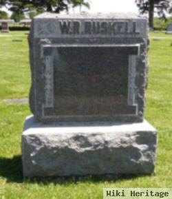 William R Ruskell