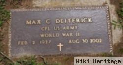 Max C Deiterick