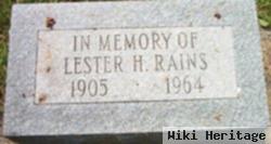 Lester H. Rains