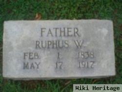 Ruphus Washington Ingle