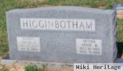 Janie Ruth Dodson Higginbotham