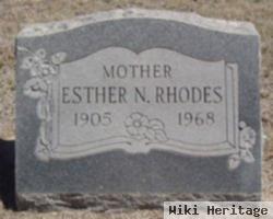 Esther N Rhodes