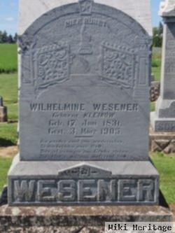 Wilhelmine Caroline Kleinow Wesener