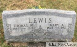 Mary Ann Thomas Lewis