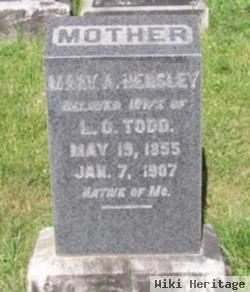 Mary A. Hensley Todd