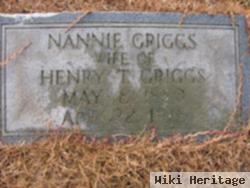 Nancy "nannie" Griggs Griggs