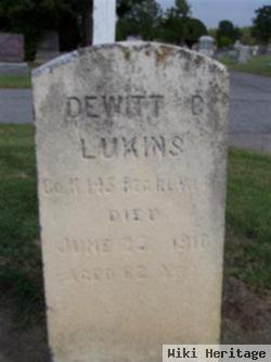 Pvt Dewitt C. Lukins