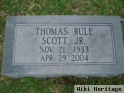 Thomas Rule Scott, Jr