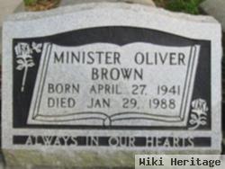 Minister Oliver Brown